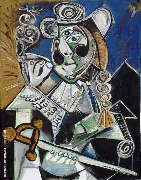 Cavalier with Pipe The Matador 1970 By Pablo Picasso