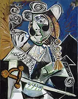 Cavalier with Pipe The Matador 1970 By Pablo Picasso