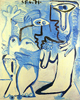 Couple 1970 By Pablo Picasso
