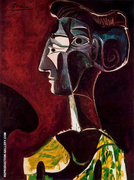 Great Profile 1963 By Pablo Picasso