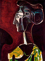 Great Profile 1963 By Pablo Picasso