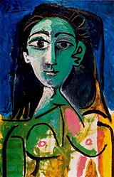 Portrait of Jacqueline 1963 By Pablo Picasso