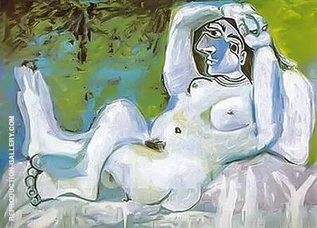 Large Nude 1964 By Pablo Picasso