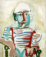 Seated Man Self Portrait 1965 By Pablo Picasso
