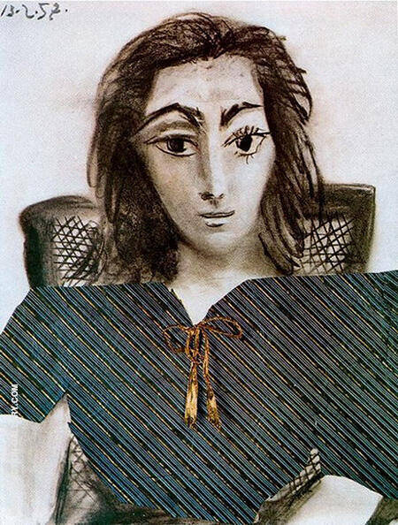 Portrait of Jacqueline 1957 by Pablo Picasso | Oil Painting Reproduction
