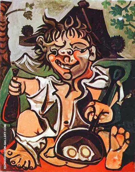 El Bobo 1959 By Pablo Picasso