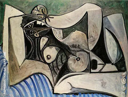 Reclining Nude 1960 By Pablo Picasso