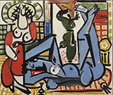 Women of Algiers 1955 By Pablo Picasso
