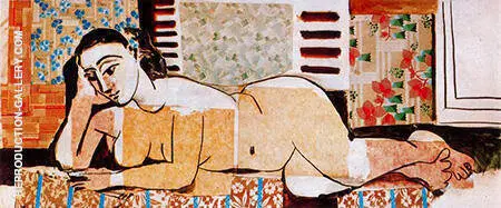 Great Reclining Nude with Crossed Arms 1955 By Pablo Picasso
