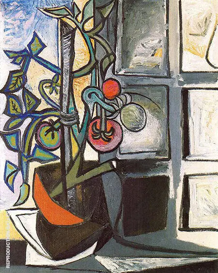 Tomato Plant 1944 By Pablo Picasso