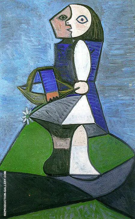 Child with Flower 1945 By Pablo Picasso