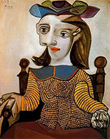 The Yellow Sweater Dora Maar 1939 By Pablo Picasso