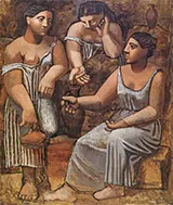 Three Women at the Spring 1921 By Pablo Picasso