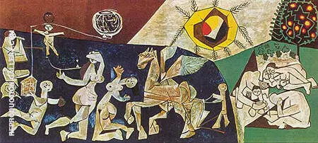 Peace 1952 By Pablo Picasso