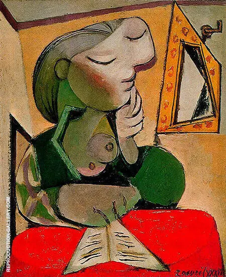 Portrait of a Woman 1936 By Pablo Picasso