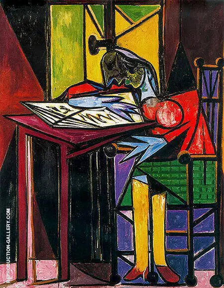 Woman Reading 1935 By Pablo Picasso