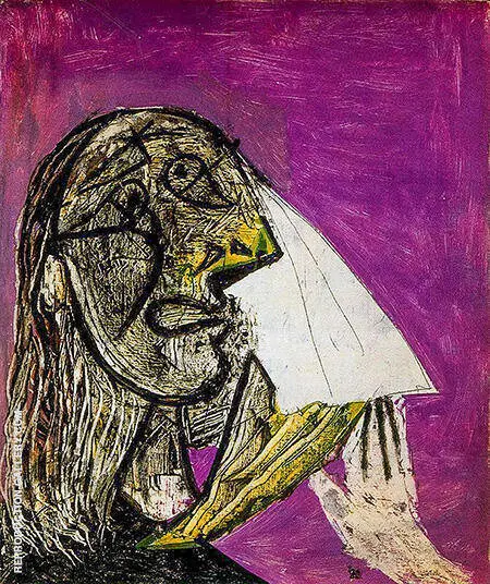 Weeping Woman 1937 By Pablo Picasso