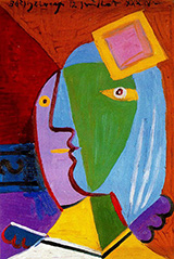Woman with Cap 1934 By Pablo Picasso