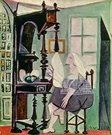 Woman at the Sideboard 1936 By Pablo Picasso