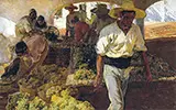 Preparing Raisins 1900 By Joaquin Sorolla