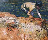 Looking For Shellfish 1905 By Joaquin Sorolla