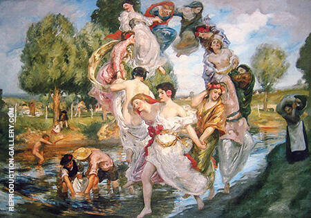 Rite of Spring by Rupert Bunny | Oil Painting Reproduction