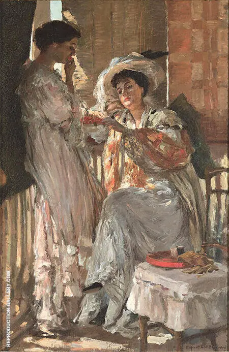 Cherries c1908 By Rupert Bunny