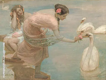 A Summer Morning 1897 By Rupert Bunny