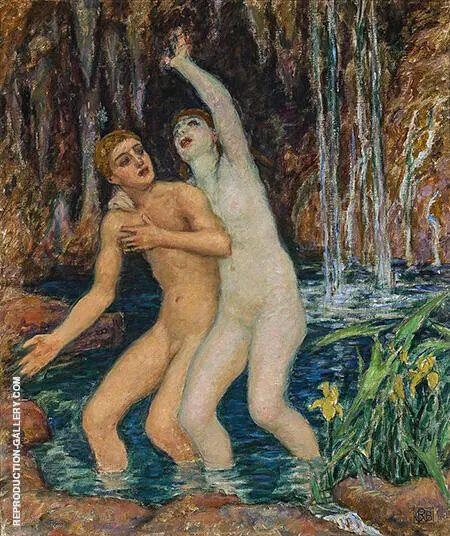 The Nymph of Salmacis 1919 By Rupert Bunny