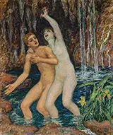 The Nymph of Salmacis 1919 By Rupert Bunny