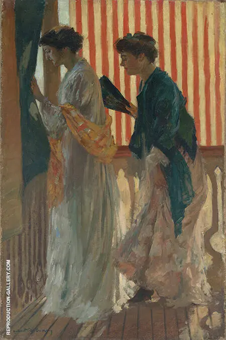 Who Comes? 1908 By Rupert Bunny