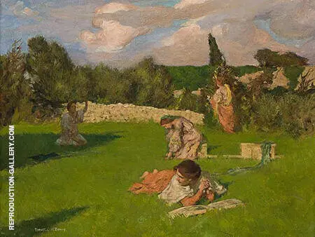 Summer Afternoon c1890-91 By Rupert Bunny
