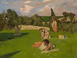Summer Afternoon c1890-91 By Rupert Bunny