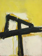 Untitled 1951 2 By Franz Kline