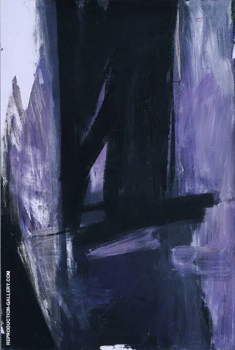 Mauve Torches 1960 By Franz Kline