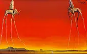The Elephants 1948 By Salvador Dali