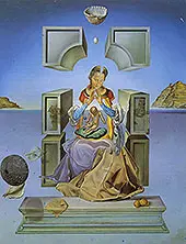 The Madonna of Port Ligiat By Salvador Dali