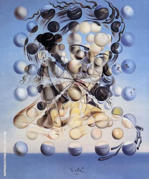 Galatea of the Spheres By Salvador Dali