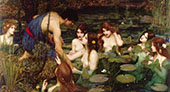Hylas and the Nymphs 1896 By John William Waterhouse