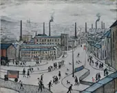 Huddersfield 1965 By L-S-Lowry