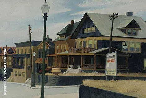East Wind Over Weehawken 1952 By Edward Hopper