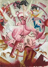 Dancer at Pigalle 1912 By Gino Severini