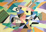 The Cyclist By Gino Severini