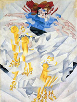 Dynamism of a Dancer 1912 By Gino Severini