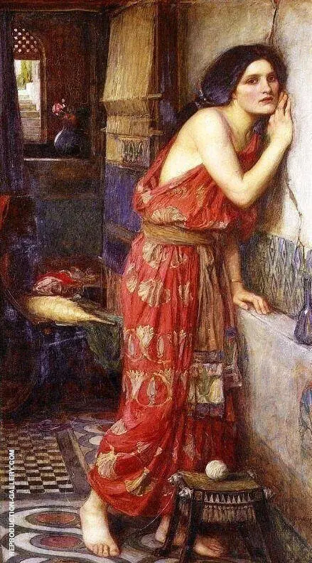 Thisbe 1909 By John William Waterhouse