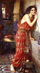 Thisbe 1909 By John William Waterhouse