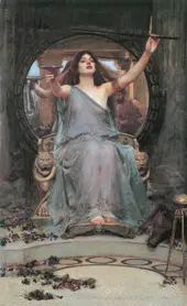 Circe Offering the Cup to Ulysses By John William Waterhouse