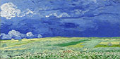 Wheat Field under A Clouded Sky By Vincent van Gogh
