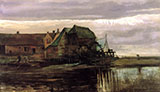 Watermill at Gennep By Vincent van Gogh