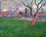View of Arles with Trees in Blossom By Vincent van Gogh